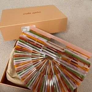 Cult gaia ark small bag, only used one or twice. Like new! Multi color.